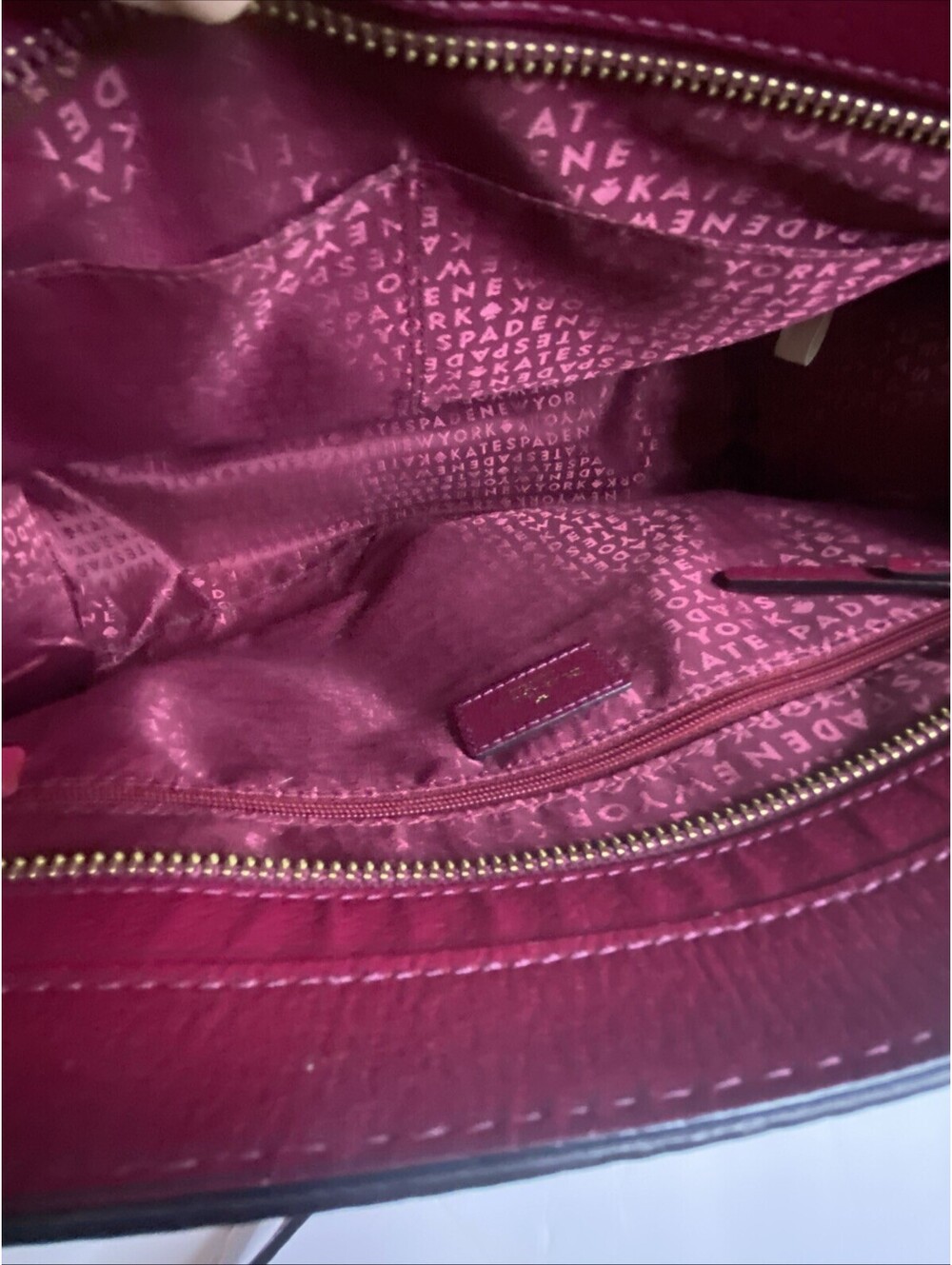 Kate Spade Wellesley Durham Raspberry Bag - Picture 11 of 14
